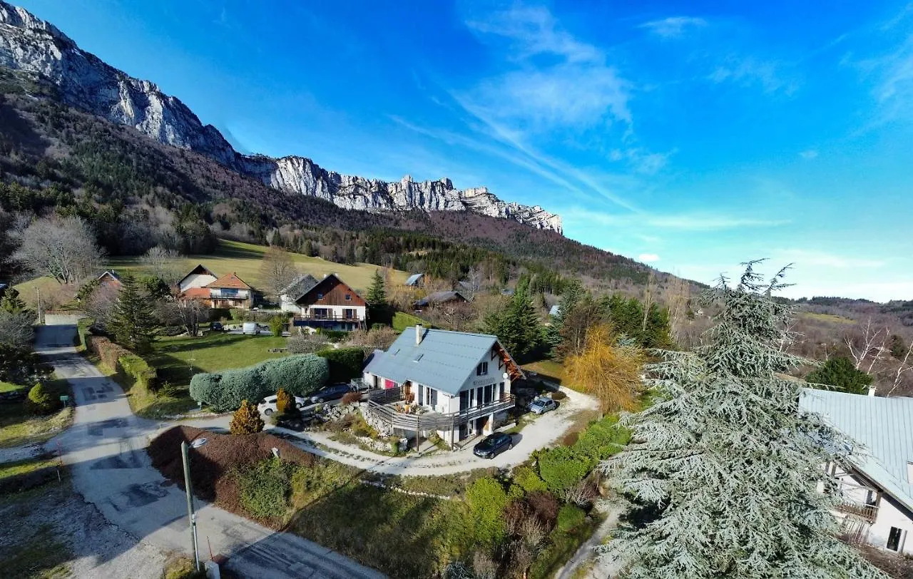 Feriehus Appartement De Plain-Pied En Montagne Avec Vue Merveilleuse Sur Le Massif De Belledonne Saint Bernard du Touvet Frankrig